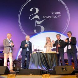 Festeggiati i 25 anni di Powersoft a Firenze
